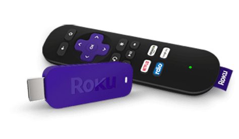 Roku Streaming stick and remote